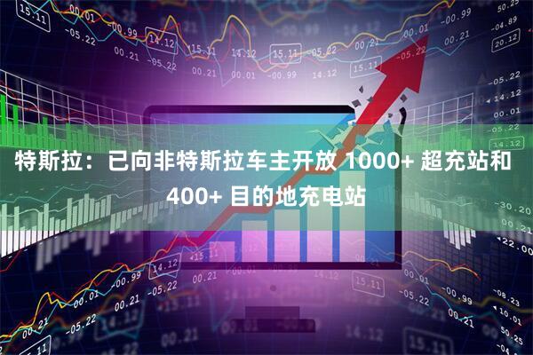 特斯拉：已向非特斯拉车主开放 1000+ 超充站和 400+ 目的地充电站